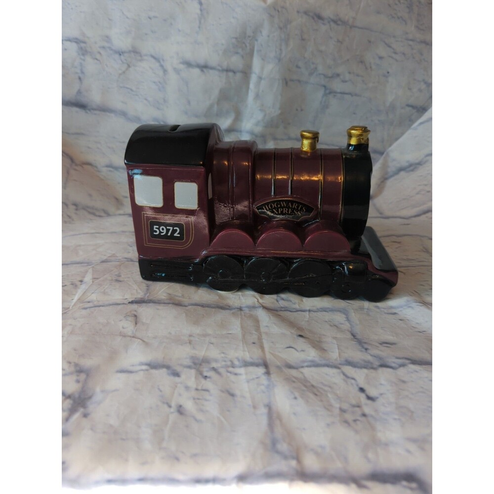 Harry Potter Hogwarts Express Train 5972 Piggy Bank Collectible Fabny
